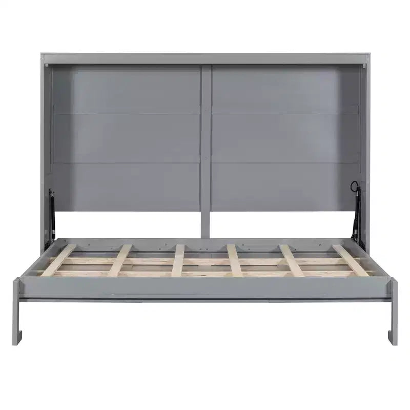 Murphy-Bett mit Wandmontage im modernen Design und USB-Ladestation