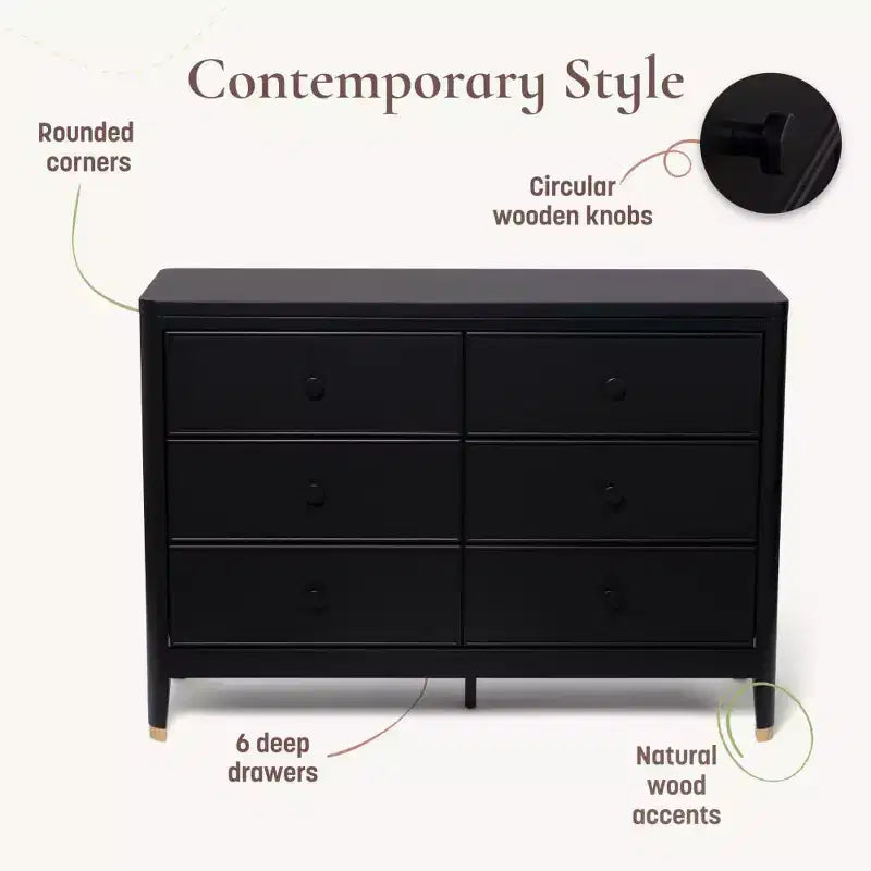 Commode à 6 tiroirs