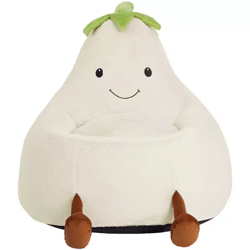 Kindersitzsacksofa mit Füllung aus hochdichtem Schaumstoff, ergonomische Form zum Lesen und Spielen